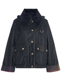 Barbour Black Reighton Spey Waxed Jacket