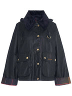 Barbour Black Reighton Spey Waxed Jacket