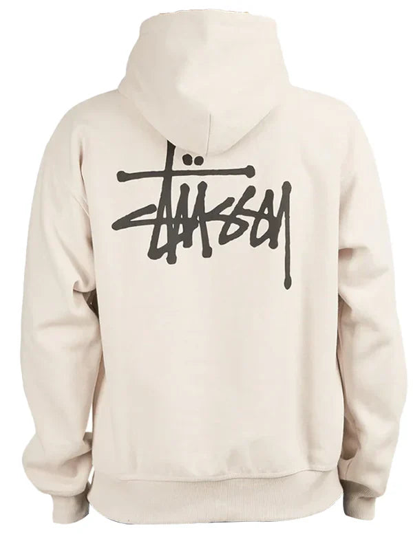 Basic-Stussy-Hoodie-Beige
