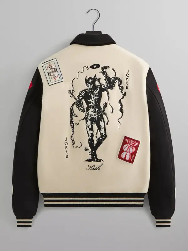 Batman Joker Wool Coaches Jacket