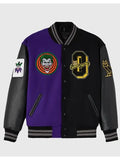 Batman x The Joker Split Varsity Jacket