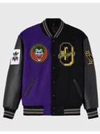 Batman x The Joker Split Varsity Jacket