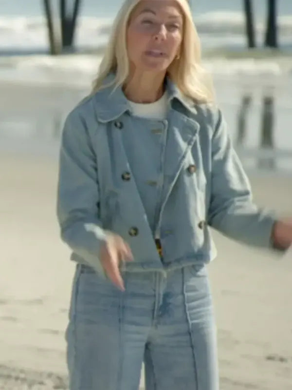 Battle On The Beach S05 Sarah Baeumler Denim Crop Jacket