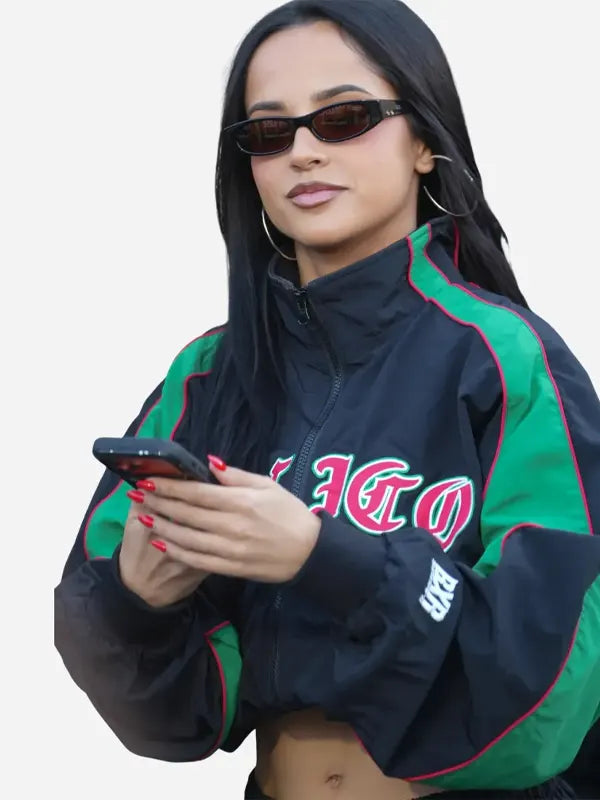 Becky G 2026 Australia Vs Mexico Cropped Track Jacket