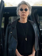 Chairwoman Park Beef S02 Black Leather Jacket