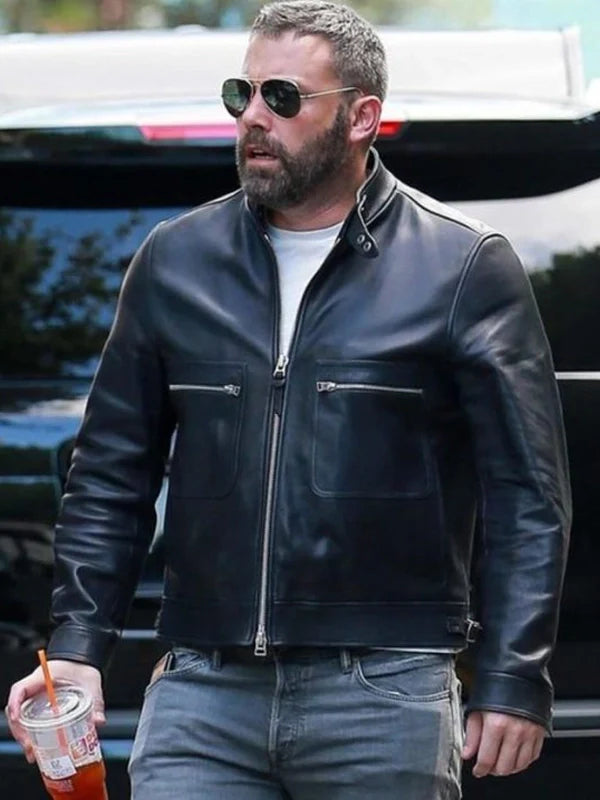 Ben-Affleck-Black-Leather-Jacket