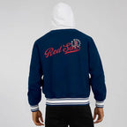 Best Boston Red Sox Navy Cotton Hooded Jacket