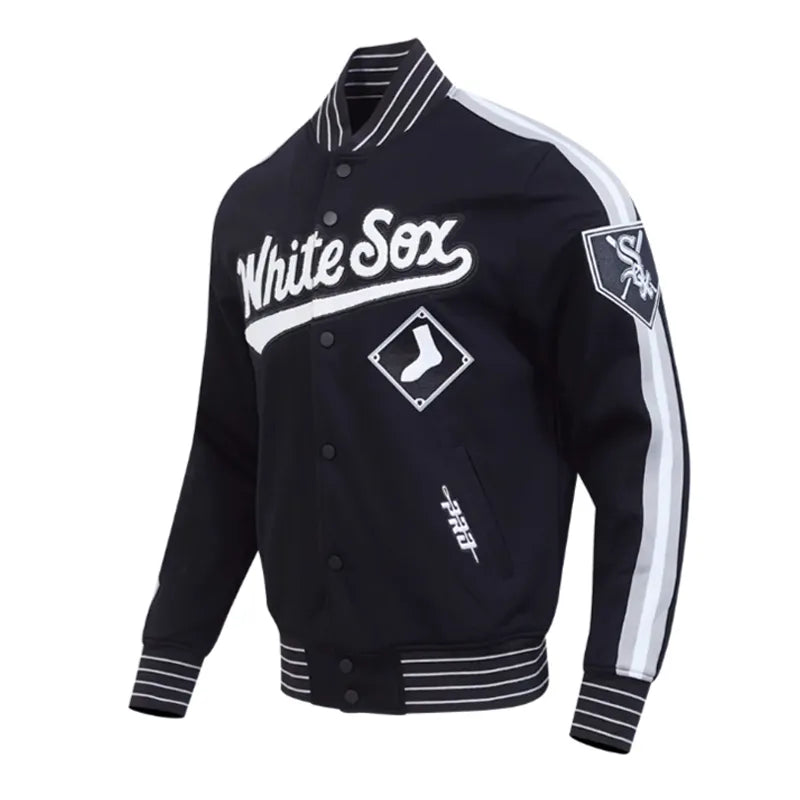 Best Chicago White Sox Current Logo Game Day Green Black Jacket