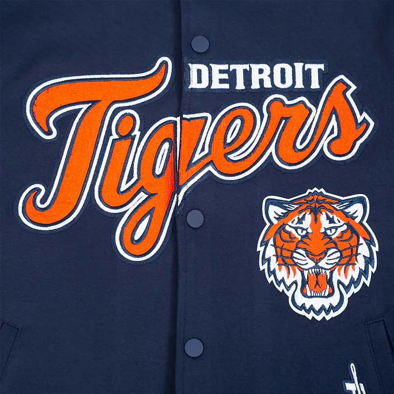 Best Detroit Tigers Current Logo Game Day Navy Jacket