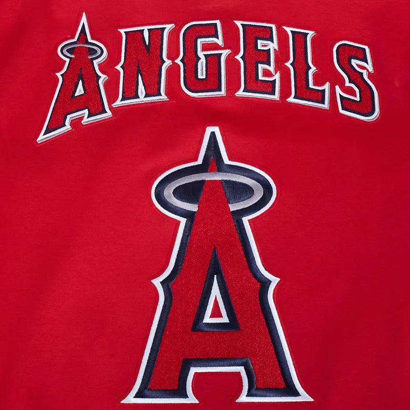 Best LA Angels Current Logo Game Day Red Jacket