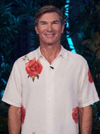 Big Brother USA S28 Jerry O’Connell Floral Print Shirt