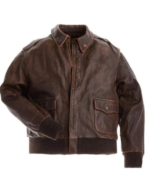 Billy-Hargrove-Stranger-Things-Brown-Bomber-Leather-Jacket