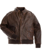 Billy-Hargrove-Stranger-Things-Brown-Bomber-Leather-Jacket