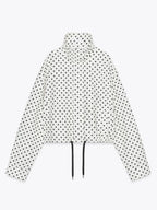 Black-And-White-Polka-Dot-Bomber-Jacket