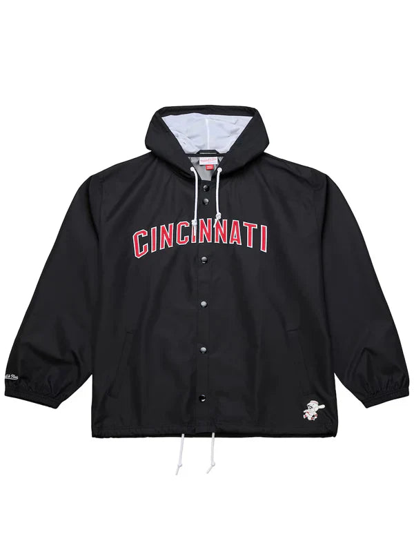 Black Cincinnati Reds Jacket