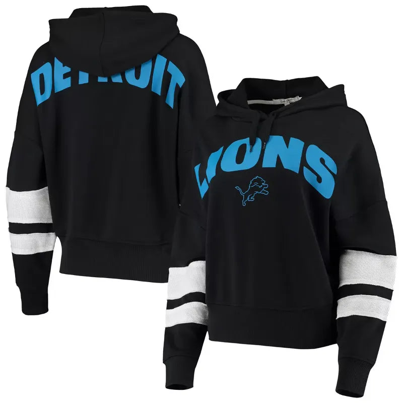 Black Detroit Lions Hoodie