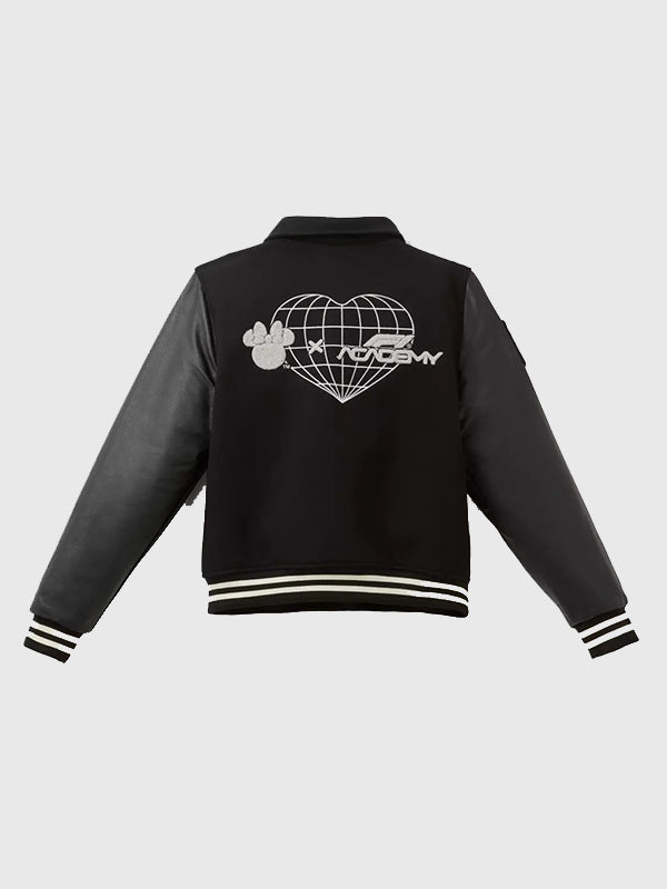 Disney x Formula 1 Minnie Mouse Varsity Jacket