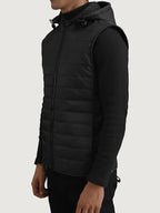 Black Hooded Vest Buy