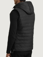 Black Hooded Vest For Sale