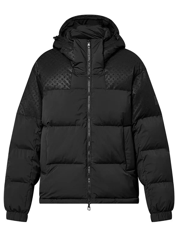 Black-Louis-Vuitton-Puffer-Jacket