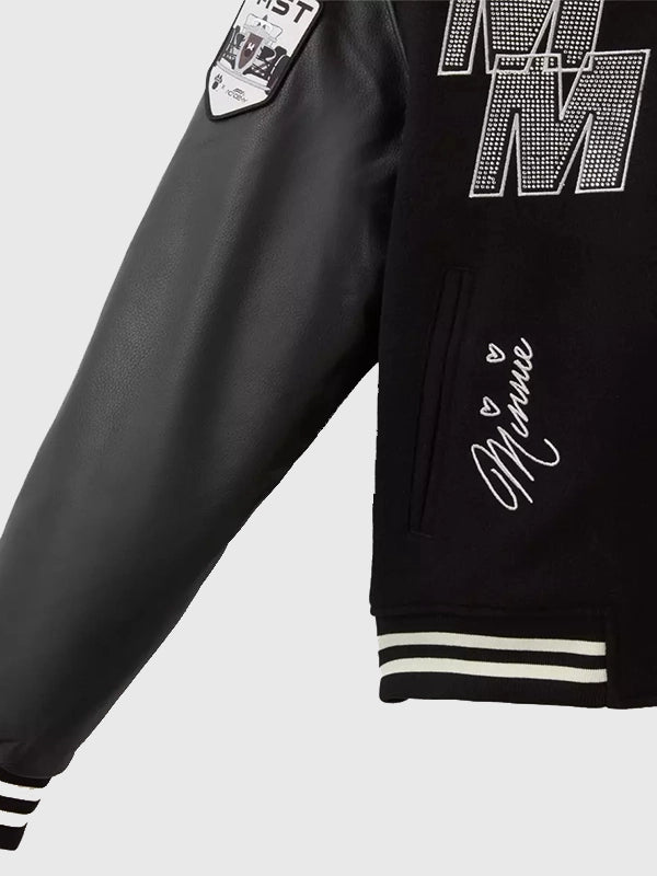 Disney x Formula 1 Minnie Mouse Varsity Jacket