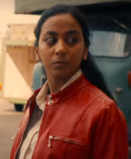 Black Mirror S06 Anjana Vasan Leather Jacket