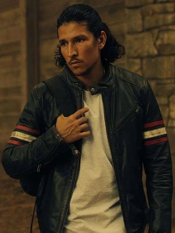 Black Mirror S06 Danny Ramirez Leather Jacket