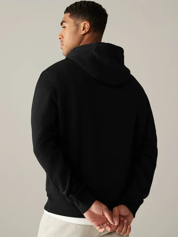 Black-Regular-Fit-Rich-Jersey-Fabric-Hoodie-BackView