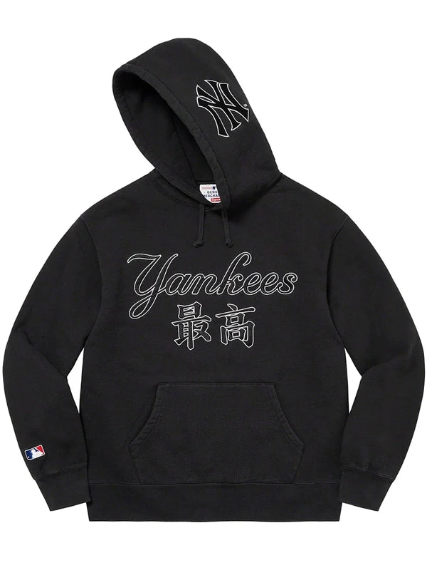 Black-Supreme-New-York-Yankees-Kanji-Hoodie