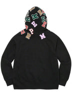 Black-Supreme-Scattered-Applique-Hoodie