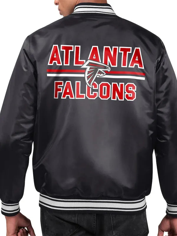 Black Atlanta Falcons Starter Jacket