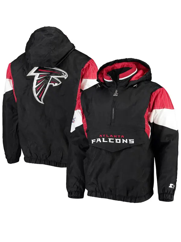 Black Atlanta Falcons Starter Jacket