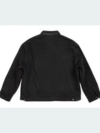Black Balenciaga Denim Jacket