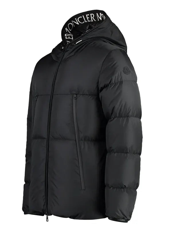 Black Montcla Short Down Jacket