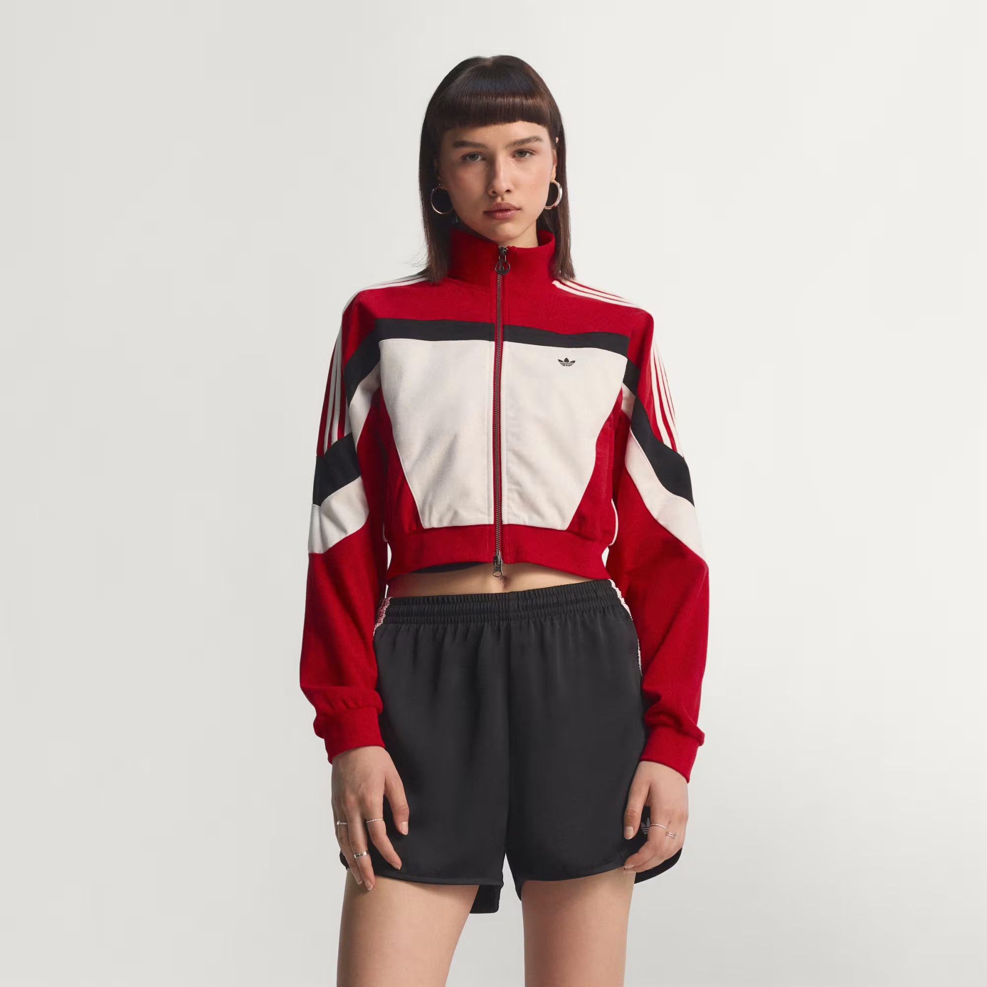 Black And Red Adidas Track Jacket