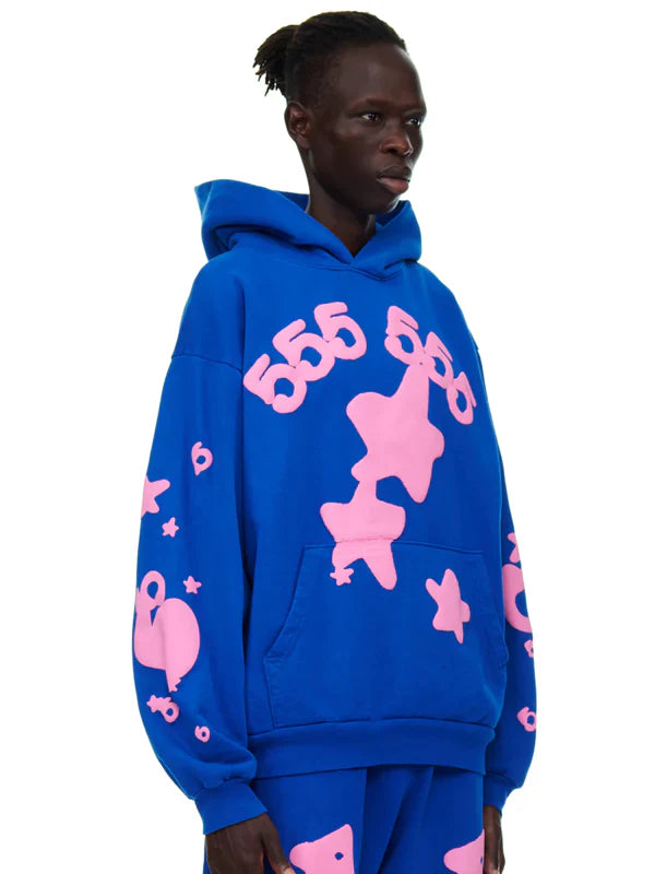 Blue-And-Pink-Sp5der-Hoodie