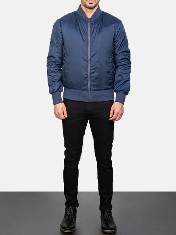 Blue Bomber Jacket Buy