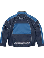 Blue-Supreme-X-Fox-Racing-Jacket-Back
