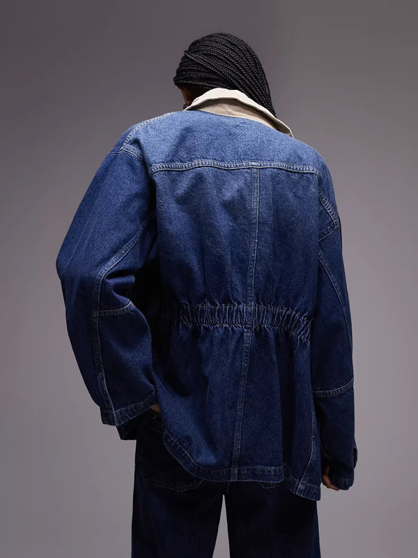 Blue-Topshop-Asos-Denim-Jacket-Back