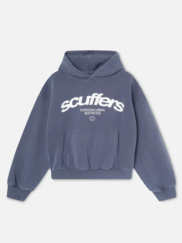 Blue scuffers hoodie On Sale