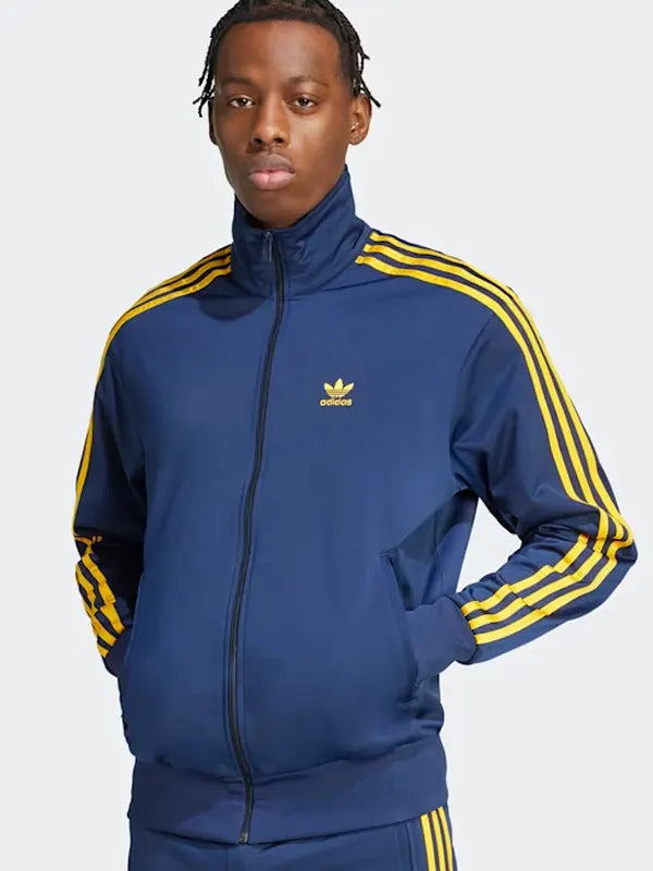 Blue Adidas Firebird Jacket