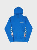 Blue Chrome Hearts Sex Records hoodie