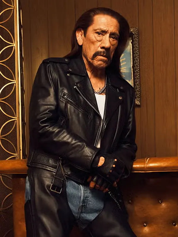 Boots Campaign Danny Trejo Leather Jacket