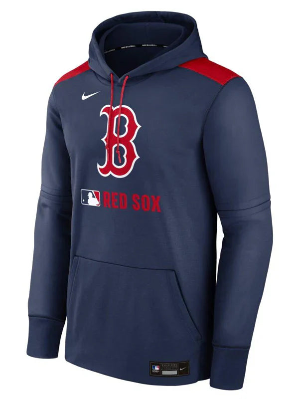 Boston-Red-Sox-Pullover-Blue-Hoodie