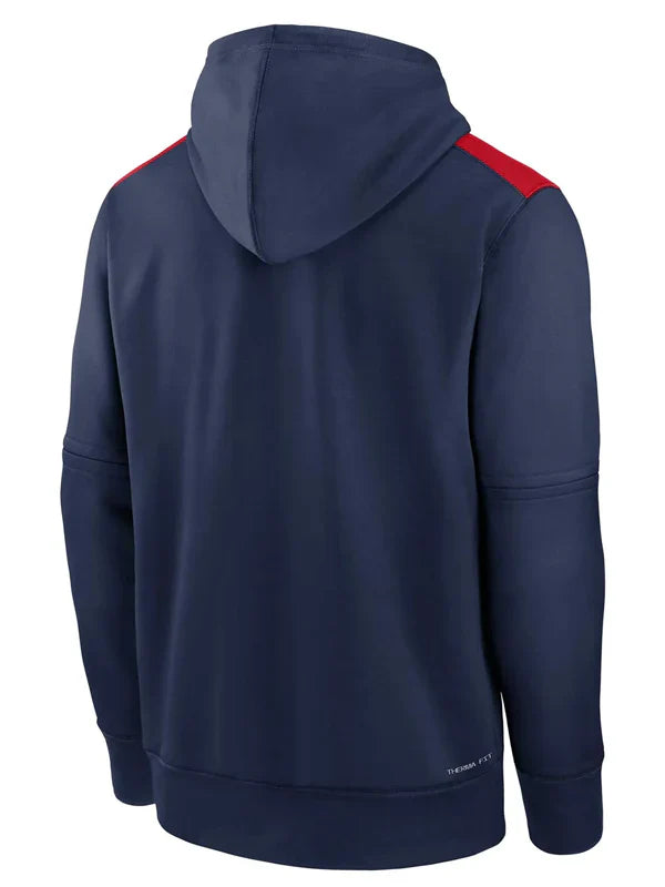 Boston Red Sox Pullover Hoodie-Back