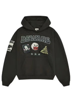 Broken Planet Beware Hoodie Black