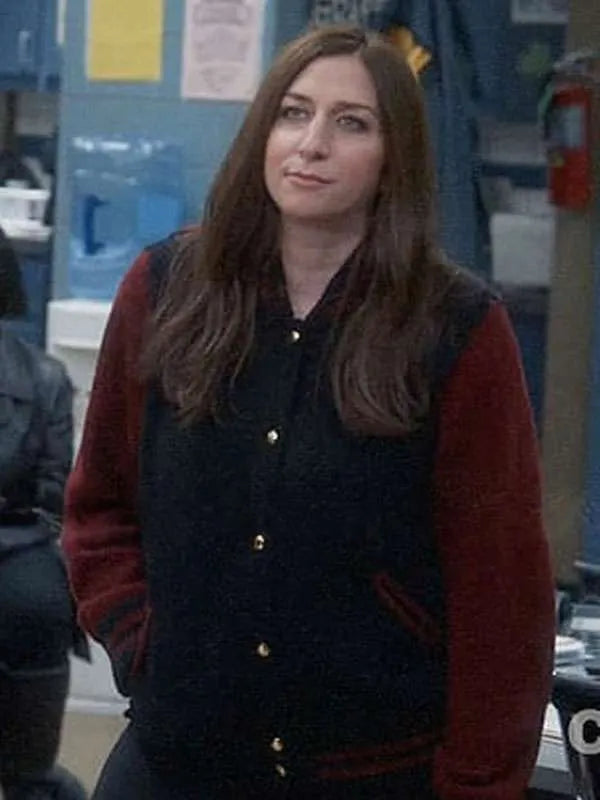 Brooklyn-99-S04-Chelsea-Peretti-Red-and-Black-Bomber-Jacket