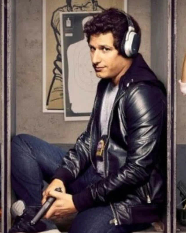 Brooklyn-Nine-Nine-Detective-Jake-Peralta-Black-Jacket
