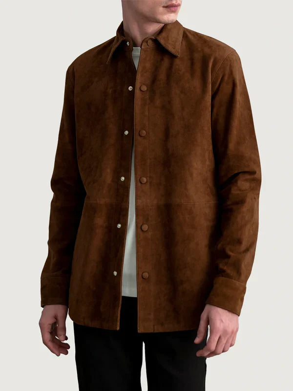 Brown Suede Shirt Buy