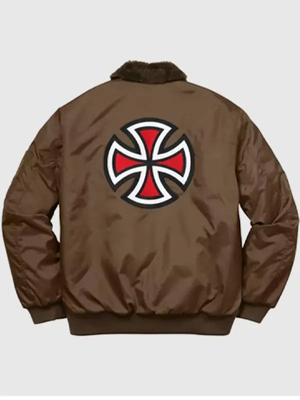 Brown Supreme Bomber Jacket